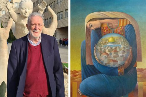 Palästinensischer Künstler Sliman Mansour  gestorben